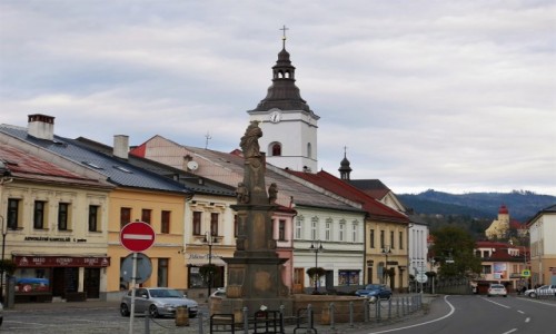 Zdjęcie CZECHY / Kraj morawsko- śląski / Jabłonków / Rynek