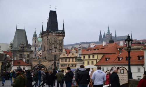 Zdjęcie CZECHY / Kraj środkowoczeski / Praga / Na moście