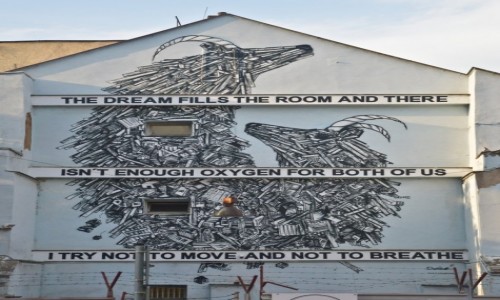 Zdjęcie CZECHY / Praga / Zizkov / Street Art