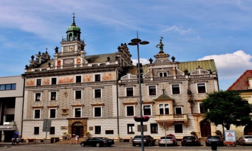 Zdjcie CZECHY / Kraj rodkowoczeski / Kolin / Ratusz z 1889 roku