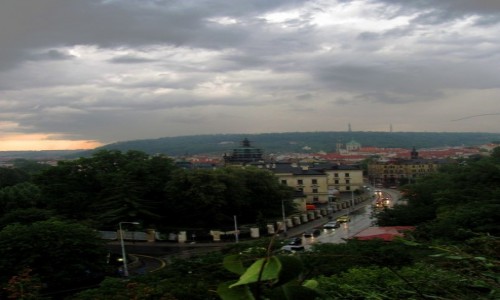 Zdjcie CZECHY / Praga / Praga / Burze nad Prag