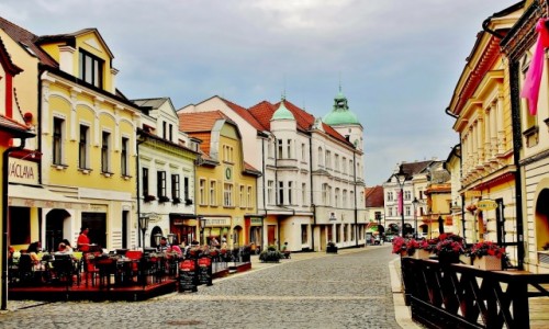 Zdjecie CZECHY / Kraj rodkowoczeski / Mielnik / Uliczka w Mielniku