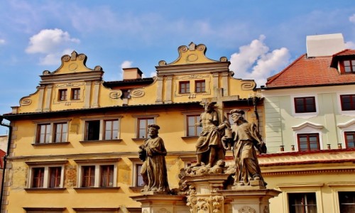 Zdjecie CZECHY / Kraj rodkowoczeski / Praga / Praskie kamienice