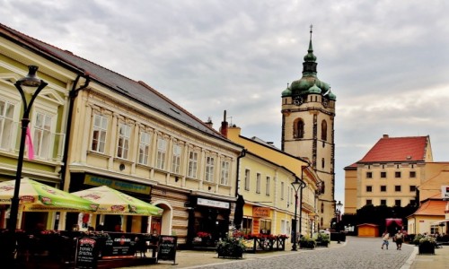 Zdjcie CZECHY / Kraj rodkowoczeski / Mielnik / Uliczka w Mielniku