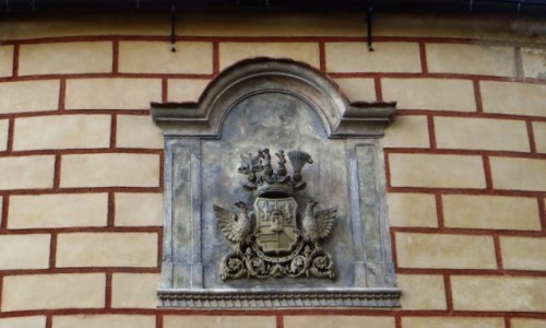 Zdjcie CZECHY / Czechy Pnocne / Frydlant / zamek - herb