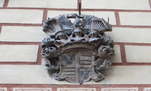 Zdjcie CZECHY / Czechy Pnocne / Frydlant / zamek - herb