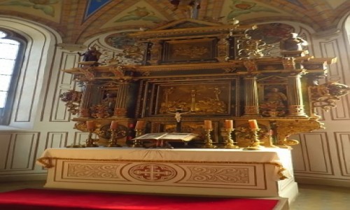 Zdjcie CZECHY / Czechy Pnocne / Frydlant / zamek Frydlant - kaplica w. Anny