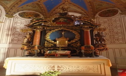 Zdjcie CZECHY / Czechy Pnocne / Frydlant / zamek Frydlant - kaplica w. Anny