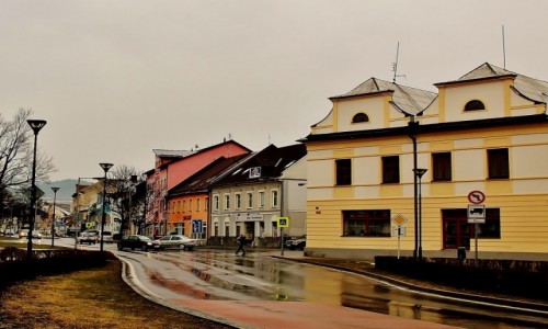 Zdjecie CZECHY / Kraj oomuniecki / Jesionik / Uliczka w Jesioniku