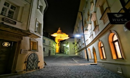 Zdjcie CZECHY / Morawy / Oomuniec / Oomuniec noc