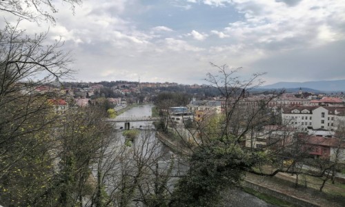Zdjcie CZECHY / kraj morawsko-lski / Gra zamkowa / Olza - rzeka graniczna