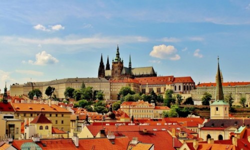 Zdjecie CZECHY / Kraj rodkowoczeski / Praga / Widok na Hradczany