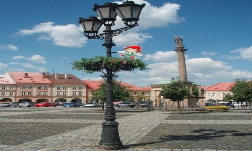 Zdjcie CZECHY / Kraj Hradecki / Jiczyn / Rynek w Jiczynie