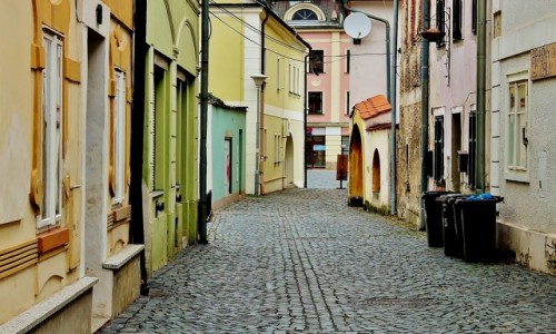 Zdjcie CZECHY / Kraj liberecki / Frydlant / Uliczka