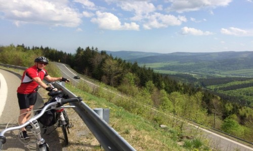 Zdjecie CZECHY / Jesteniki / Kounty nad Dnesou / Rowerem po Czechach
