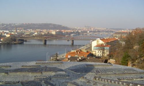 Zdj�cie CZECHY / Praga / Wyszahrad / Panorama Pragi