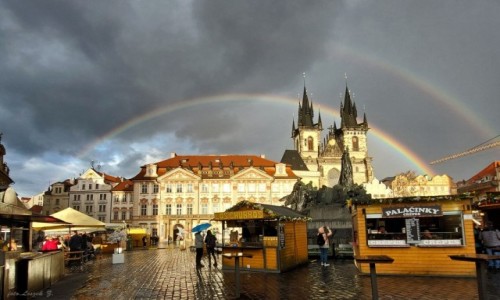 Zdjecie CZECHY / Praga. / Praga. / Rynek Staromiejski.