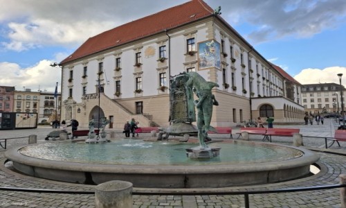 Zdjecie CZECHY / Morawy. / Oomuniec. / Fontanna Ariona.