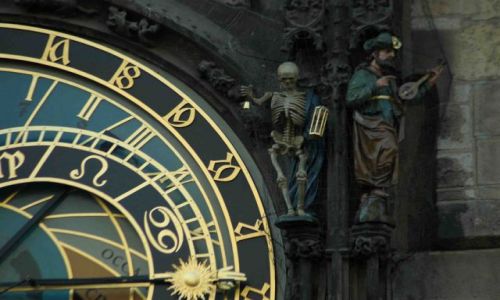 Zdjecie CZECHY / brak / praga / Orloj- zegar ratuszowy