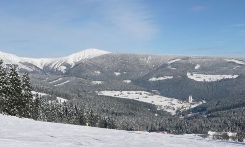 Zdjęcie CZECHY / Sudety / Pec pod Snezkou / Krajobraz ze Śnieżką 2