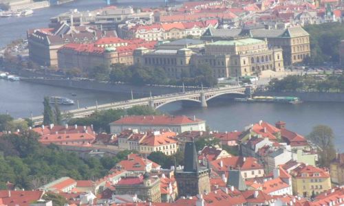 Zdjecie CZECHY / PRAGA / WIEA / WIDOK Z WIEY
