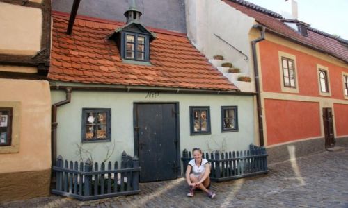 Zdjęcie CZECHY / Praga / Złota Uliczka / Ma złotej uliczce