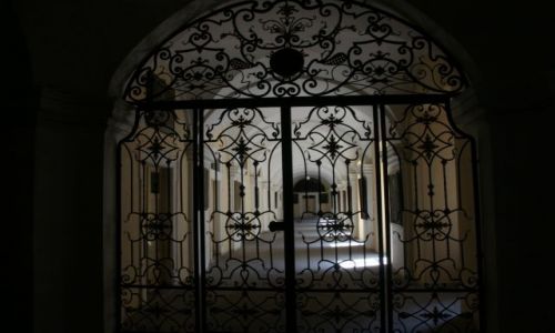 Zdjecie CZECHY / Brumow / Klasztor benedyktyński / Korytarz klasztorny