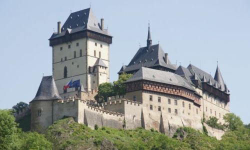 Zdjecie CZECHY / okolice Pragi / Karsztejn / Najpikniejszy czeski zamek I