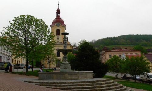 Zdjęcie CZECHY / MORAWY / STRAMBERG- Rynek / klimaty średniowiecza -II