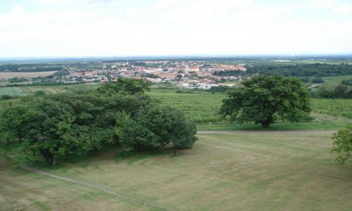 Zdjęcie CZECHY / Morawy / okolice Valtic / Panorama Valtic