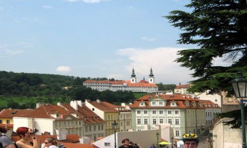 Zdjecie CZECHY / Czechy rodkowe / Praga / panorama miasta z hradczaskiego wzgrza