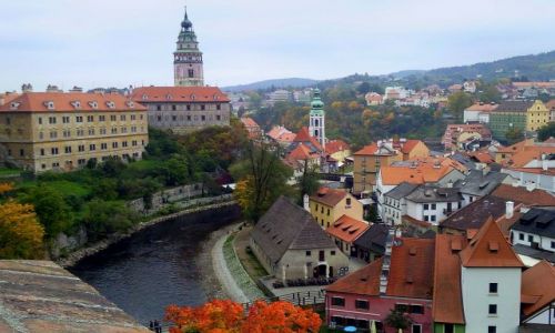 Zdjecie CZECHY / Czechy poudniowe / Krumlow / Czeski Krumlow