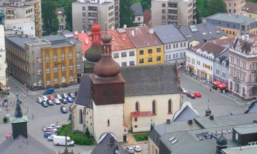 Zdjecie CZECHY / kralowo-hradecki / Nachod / widok z zamku