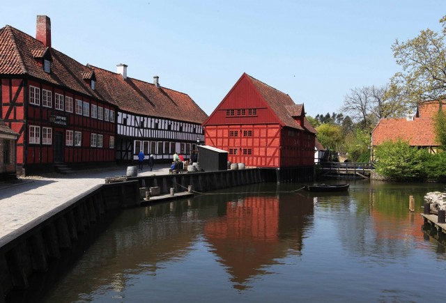 Zdj cia: Stare Miasto, Aarhus, Nad kanaem, DANIA