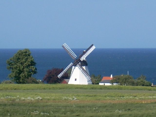 Zdjęcia: Arsdate, Bornholm, Bornholm. Wiatrak w Arsdate., DANIA Zdjęcia: Arsdate, Bornholm, Bornholm. Wiatrak w Arsdate., DANIA