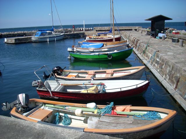 Zdjęcia: Teglkas, Bornholm, Bornholm. W porcie., DANIA Zdjęcia: Teglkas, Bornholm, Bornholm. W porcie., DANIA