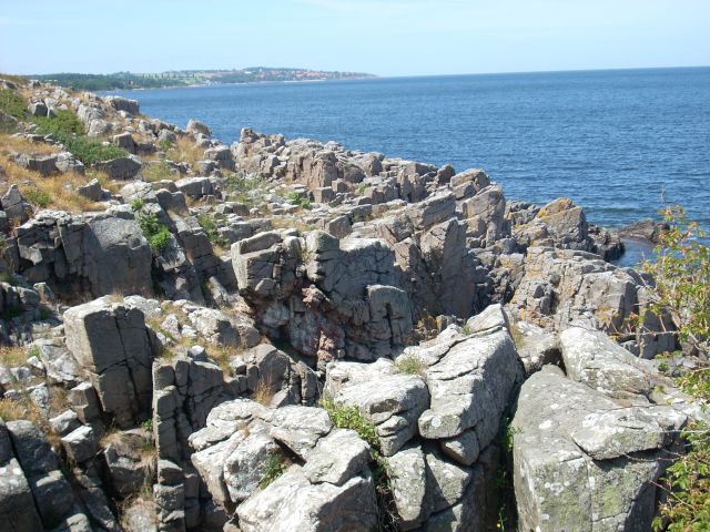 Zdjęcia: Melsted, Bornholm., Borbholm. "Morze" skał., DANIA Zdjęcia: Melsted, Bornholm., Borbholm. "Morze" skał., DANIA