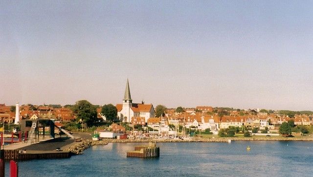 Zdjęcia: Ronne, Bornholm, Ronne z morza, DANIA Zdjęcia: Ronne, Bornholm, Ronne z morza, DANIA