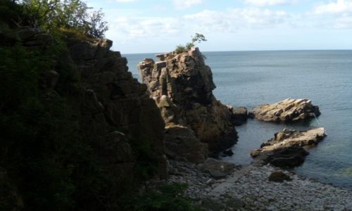 Zdjcie DANIA / Wyspa Bornholm / okolice Helligdomsklippeme / Wyprawa rowerowa na Bornholm
