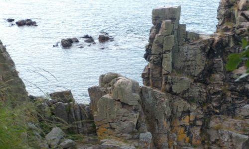 Zdjcie DANIA / Wyspa Bornholm / rodkowo-wsch wybrzee wyspy.  / Wyprawa rowerowa na Bornholm