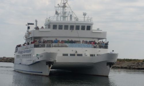 Zdjecie DANIA / Wyspa Bornholm / Nexo - port pasaerski / Wyprawa rowerowa na Bornholm