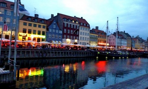 Zdjcie DANIA / Kopenhaga / Nyhavn / Promenada