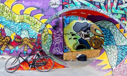 Zdjecie DANIA / Kopenhaga / Christiania / Street art