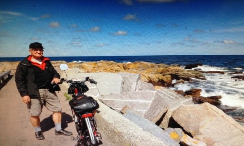 Zdjcie DANIA / Bornholm / nad brzegiem / Na Bornholmie