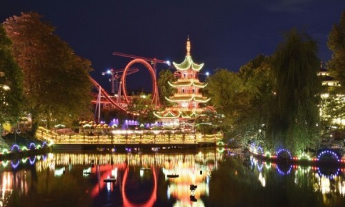 Zdjecie DANIA / Wschodnia Dania / Ogrody Tivoli / miasto Kopenhaga / Tivoli
