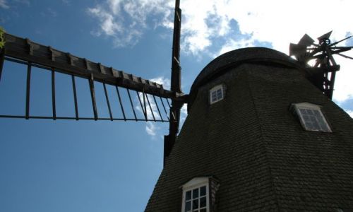 Zdjęcie DANIA / Bornholm / Svaneke / wiatrak