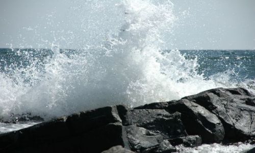 Zdjęcie DANIA / Bornholm / Gudhjem / morze