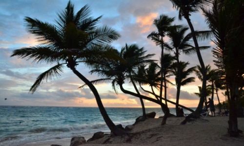 Zdjcie DOMINIKANA / Punta Cana / Plaa Bavaro / wschd soca