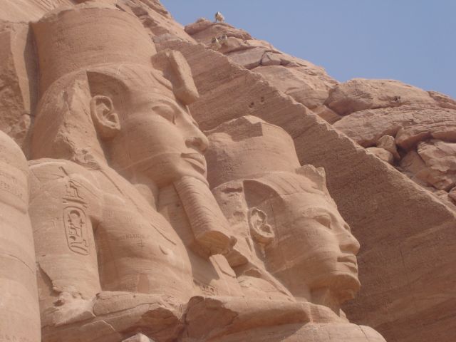 Zdjęcia: Abu Simbel, Pd. Egipt - na granicy z Sudanem., Świątynia Ramzesa II, EGIPT Zdjęcia: Abu Simbel, Pd. Egipt - na granicy z Sudanem., Świątynia Ramzesa II, EGIPT