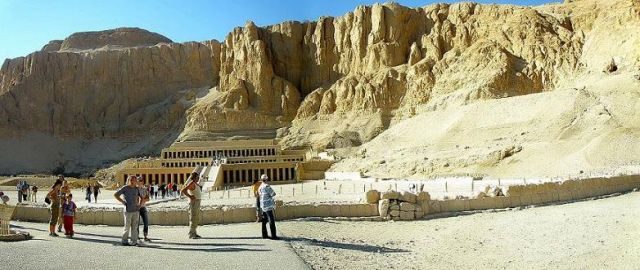 Zdjęcia: Deir el Bahari, Teby, Światynia Hatszepsut, EGIPT Zdjęcia: Deir el Bahari, Teby, Światynia Hatszepsut, EGIPT